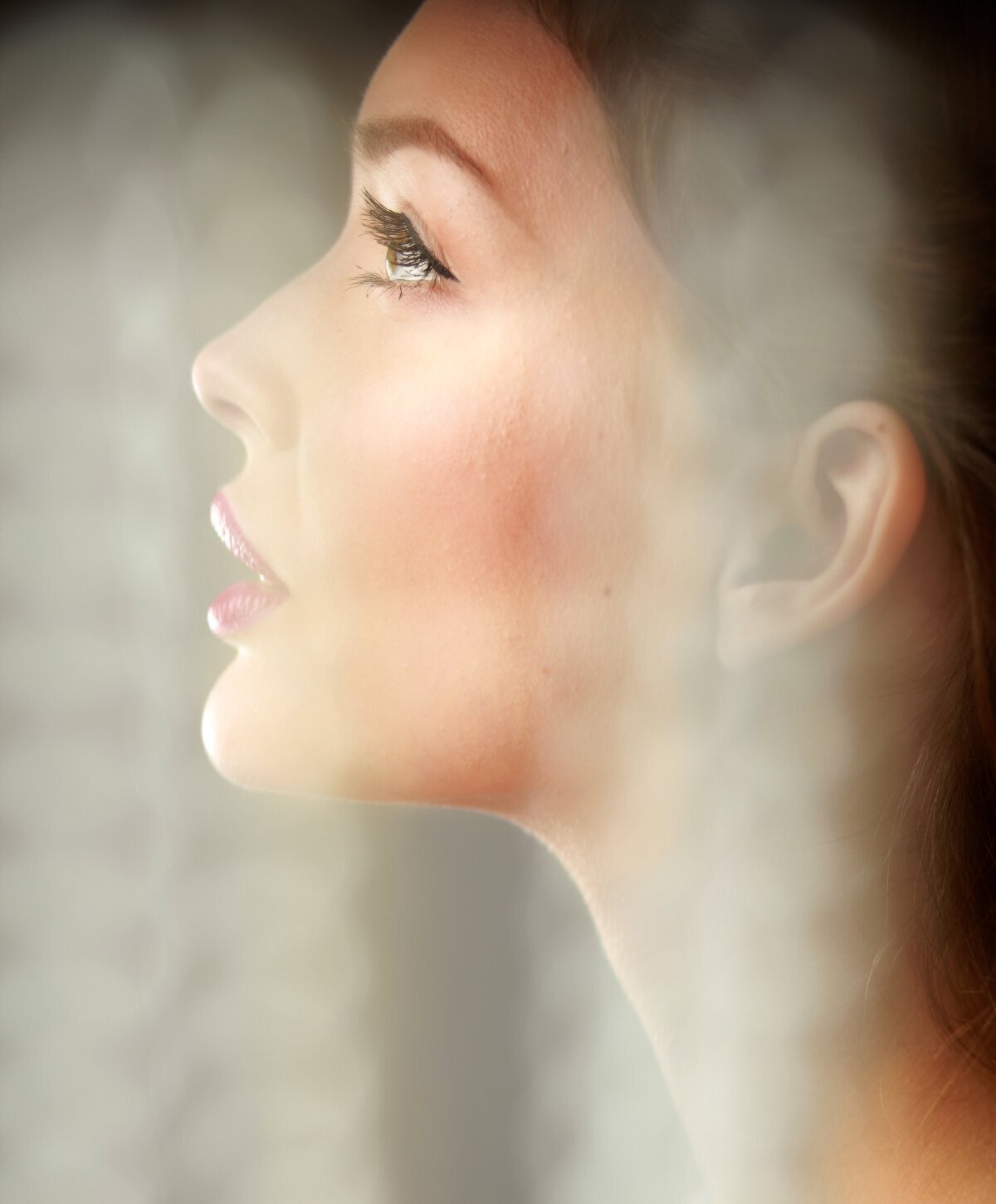 Monmouth County Botox model with brown hair