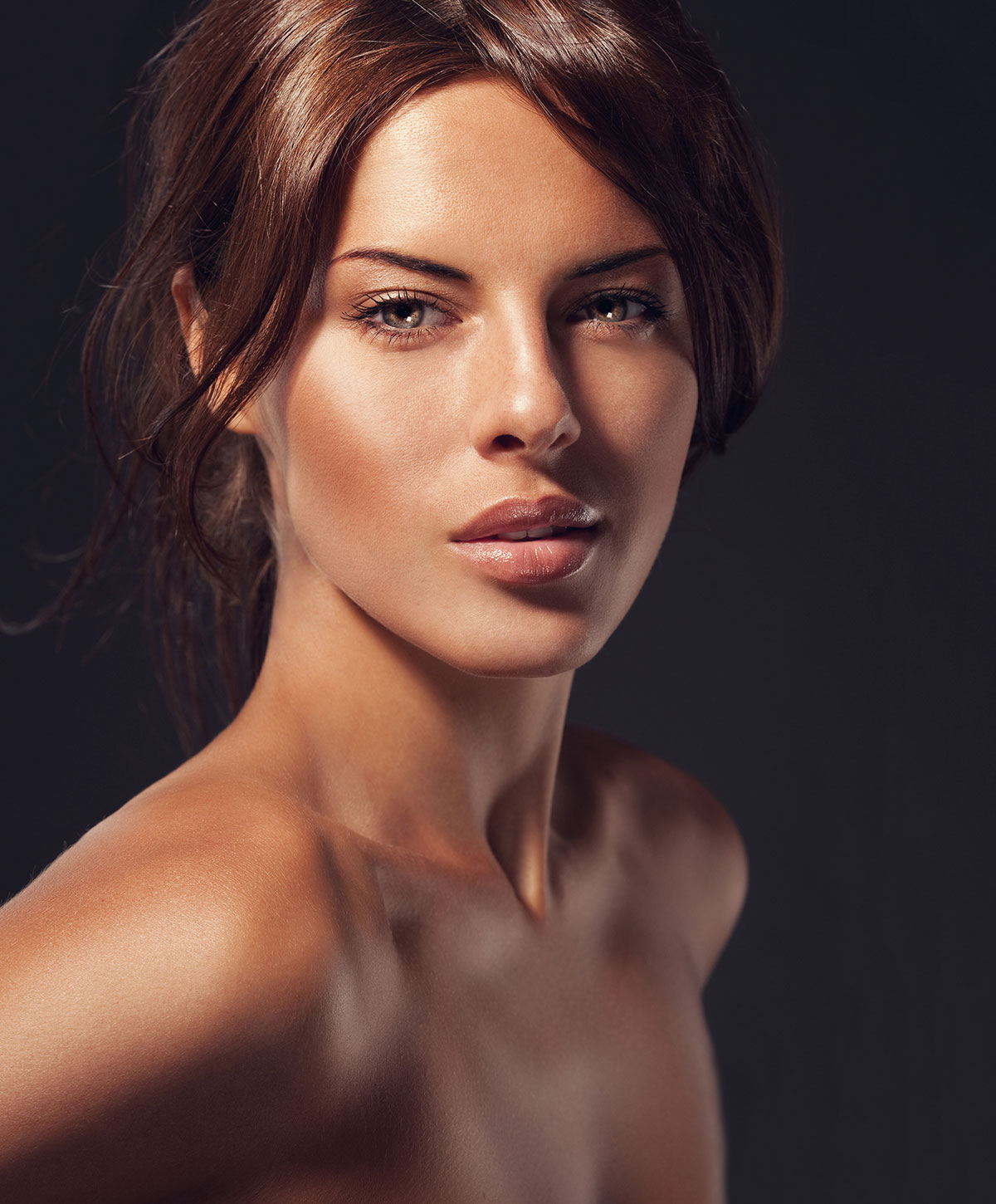 Monmouth County Botox model with brown hair