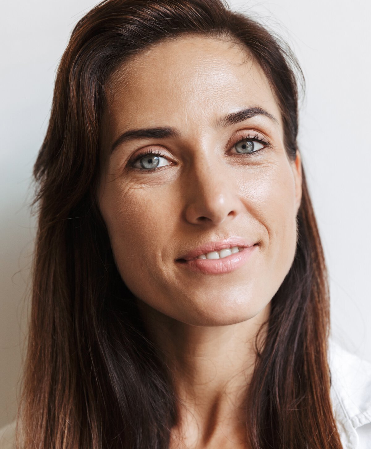 Monmouth County Laser Hair Removal model with brown hair