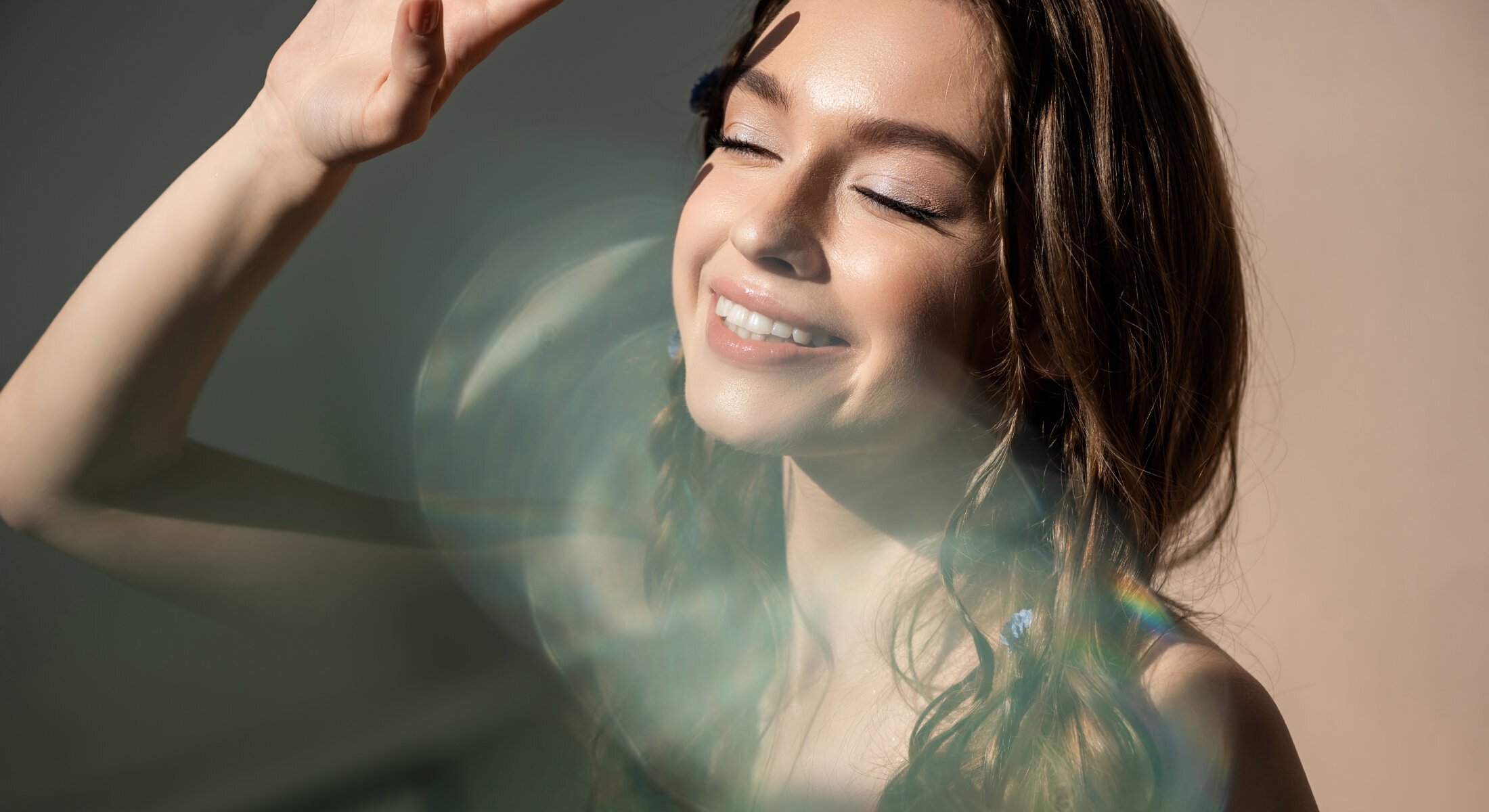 Monmouth County IPL Photofacial model smiling